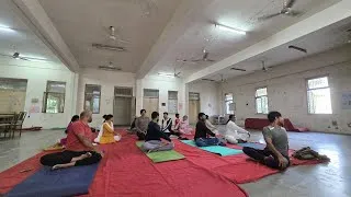 Thumbnail: One of our PG Diploma in Yoga student performing Sun Salutation beautifully! 🧘‍♂️✨ Truly impressive