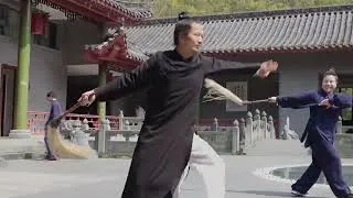 Thumbnail: Wudang whisk leads practice experience the charm of Taoist martial arts. A whisk sweeps aw