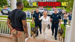 Thumbnail: Karen Called 911 on New Black Neighbor for "Trespassing" —Went Pale When the Cops Called Him "Chief"