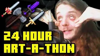Thumbnail: How many textures can I make in 24 hours?!