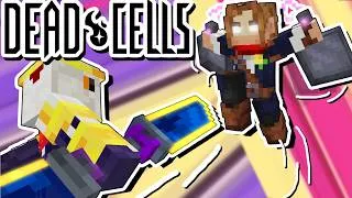 Thumbnail: I textured Dead Cells weapons for Minecraft! "Barely Default" vanilla texture pack