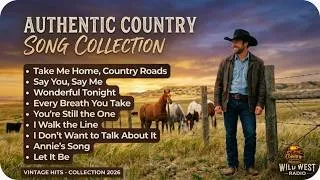 Thumbnail: I Walk the Line, Say You, Say Me, Take Me Home, Country Roads - Country Song - 60s, 70s, 80s, 90s