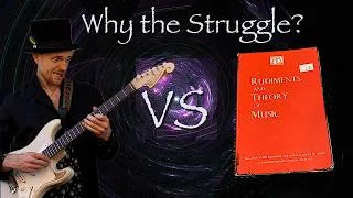 Thumbnail: The STRUGGLE with MUSIC THEORY for Guitarists...