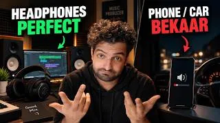 Thumbnail: Aapka Song Har Jagah Achha Kyun Nahi Bajta? 😳 | Mixing Ka Sabse Bada Secret
