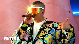 Thumbnail: BAD BUNNY - Quién Es Él (feat. ROSALÍA) [Music Video]