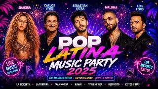 Thumbnail: POP LATINA MUSIC PARTY 2025 Shakira, Carlos Vives, Sebastián Yatra, Maluma, Luis Fonsi Music