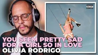 Thumbnail: Olivia Rodrigo: you seem pretty sad for a girl so in love | Album Reaction (First Time Listening)