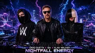 Thumbnail: David Guetta x Sia x Alan Walker – Nightfall Energy (Official Lyric Video)