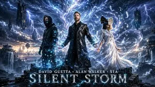 Thumbnail: David Guetta x Alan Walker x Sia - Silent Storm (Official Lyric Video)