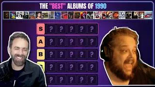 Thumbnail: Ranking the "BEST" Albums of 1990. Lets See What's REALLY The BEST!