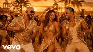 Thumbnail: Pitbull x Shakira x Sean Paul  – NOCHE DE FUEGO 🌙🔥 – Latin Afro House | Tropical Summer Party 2026