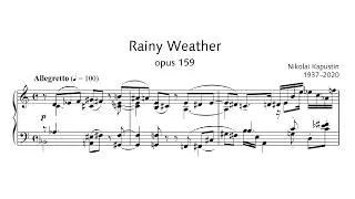 Thumbnail: Nikolai Kapustin - Rainy Weather, Op. 159 [with score]