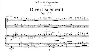 Thumbnail: Nikolai Kapustin - Divertissement for Piano Trio, Op. 126 [with score]