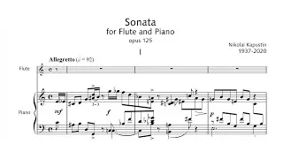 Thumbnail: Nikolai Kapustin - Flute Sonata, Op. 125 [with score]