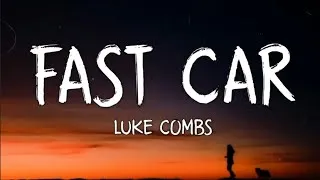 Thumbnail: Luke Combs - Fast Car (Lyrics)
