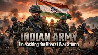Thumbnail: Unleashing the Bharat War Stomp: Indian Army's Powerful Tribute to Unity | Inspirational Music Video