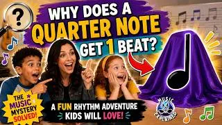 Thumbnail: Music Mysteries #1: Why Does a Quarter Note Get 1 Beat? | Music Theory for Kids
