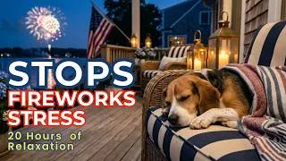 Thumbnail: 20 Hours Calming Music for Dogs | Fireworks Anxiety & Loud Noise Relief