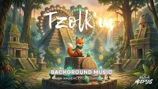Thumbnail: 🌞 Tzolk'in BGM — Ancient Mayan Ambience for Board Game Nights | Peaceful Jungle Soundscape