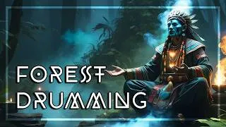 Thumbnail: FOREST DRUMMING • Shamanic Drums • Activate Your Higher Mind • Journey for Trance & Meditation