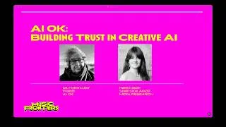 Thumbnail: MUSIC FRONTIERS: AI:OK - Building Trust in Creative AI #aimusic #aiethics #aiandcreativity