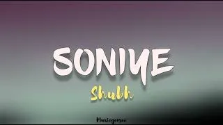 Thumbnail: Shubh - Soniye (Lyrics) 
