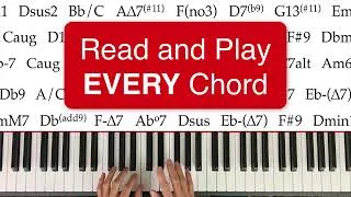 Thumbnail: Learn EVERY Chord and Chord Symbol - The 7 Systems
