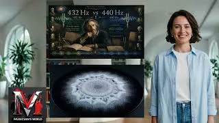 Thumbnail: 432 hertz or 440 hertz:  www.musiciansworld.com, #MusiciansWorld, #musicology, #cosmology