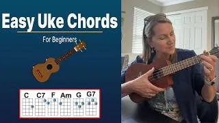 Thumbnail: Master Your First Ukulele Chords:  The Slow and Easy Step-By-Step Guide