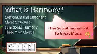 Thumbnail: WHAT IS HARMONY? Understanding the Basics of Music Theory and Learning How Make Great Harmonies!