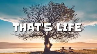 Thumbnail: Aaron Carter - That's Life (Lyrics)🎵