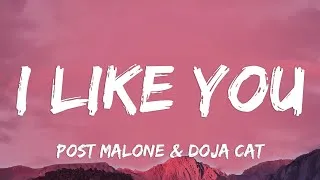Thumbnail: Post Malone - I Like You (A Happier Song) (Lyrics) ft. Doja Cat