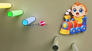 Thumbnail: twinkle twinkle little train -A1- Music Marble | Satisfying Marble Music ASMR