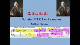 Thumbnail: Análisis de la sonata nº 3 k.3 de D. Scarlatti