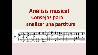 Thumbnail: Consejos para analizar una partitura con ejemplos