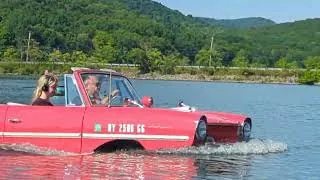 Thumbnail: Rare 1960s Amphicar Driving in Water & Launching Up Boat Ramp! | Monksville Reservoir, NJ