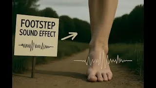 Thumbnail: Footstep Sound Effects Compilation – Barefoot, Boots & Heels on Gravel, Wood & Tile #soundeffects