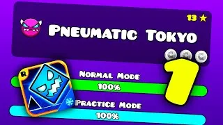 Thumbnail: 🌸PNEUMATIC TOKYO FULL VERSION! LAYOUT PREVIEW 1 Geometry Dash 2.2 Beta