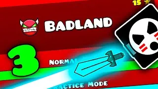 Thumbnail: 💥BADLAND FULL VERSION! LAYOUT PREVIEW 3 Geometry Dash 2.2 Beta