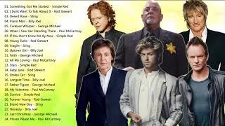 Thumbnail: Simply Red, George Michael, Billy Joel, Rod Stewart, Sting, Paul McCartney Greatest Hits 2019