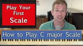 Thumbnail: C Major Scale: Beginner Piano Lesson for Perfecting the Essential Piano Scale! Right and Left hands.