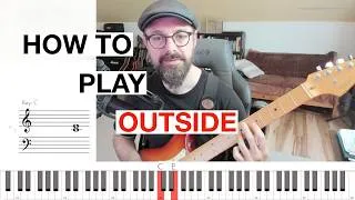 Thumbnail: Play The WRONG Notes On Purpose And Sound AMAZING [Pentatonic Outside Playing]