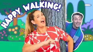 Thumbnail: Walking Song for Kids 🚶 | Mindful Nature Walk | Heart Song for Families
