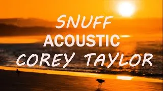 Thumbnail: Corey Taylor - Snuff ( Acoustic ) Lyrics Video