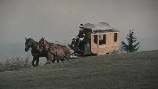 Thumbnail: Hoch auf dem gelben Wagen - Deutsches Volkslied [Alte Farbfilmaufnahmen 1937]