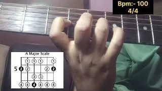 Thumbnail: Practice major scale 1st shape with me