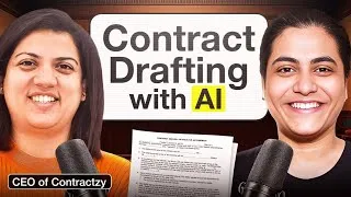 Thumbnail: How to Use AI for Contract Drafting | Muskan Mandhyan 