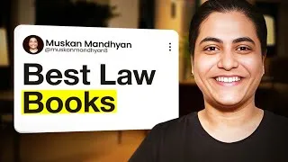Thumbnail: Best Books for International Law, Landmark Judgements, Labour and Industrial Law | Muskan Mandhyan