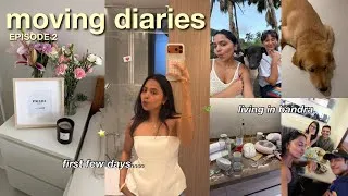 Thumbnail: MOVING DIARIES EP2: first few days, unpacking, living in bandra, meeting friends & more!!🍃🏃🏻‍♀️🎀