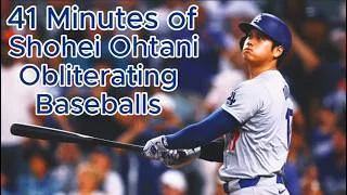 Thumbnail: 41 Minutes of Shohei Ohtani OBLITERATING BASEBALLS!